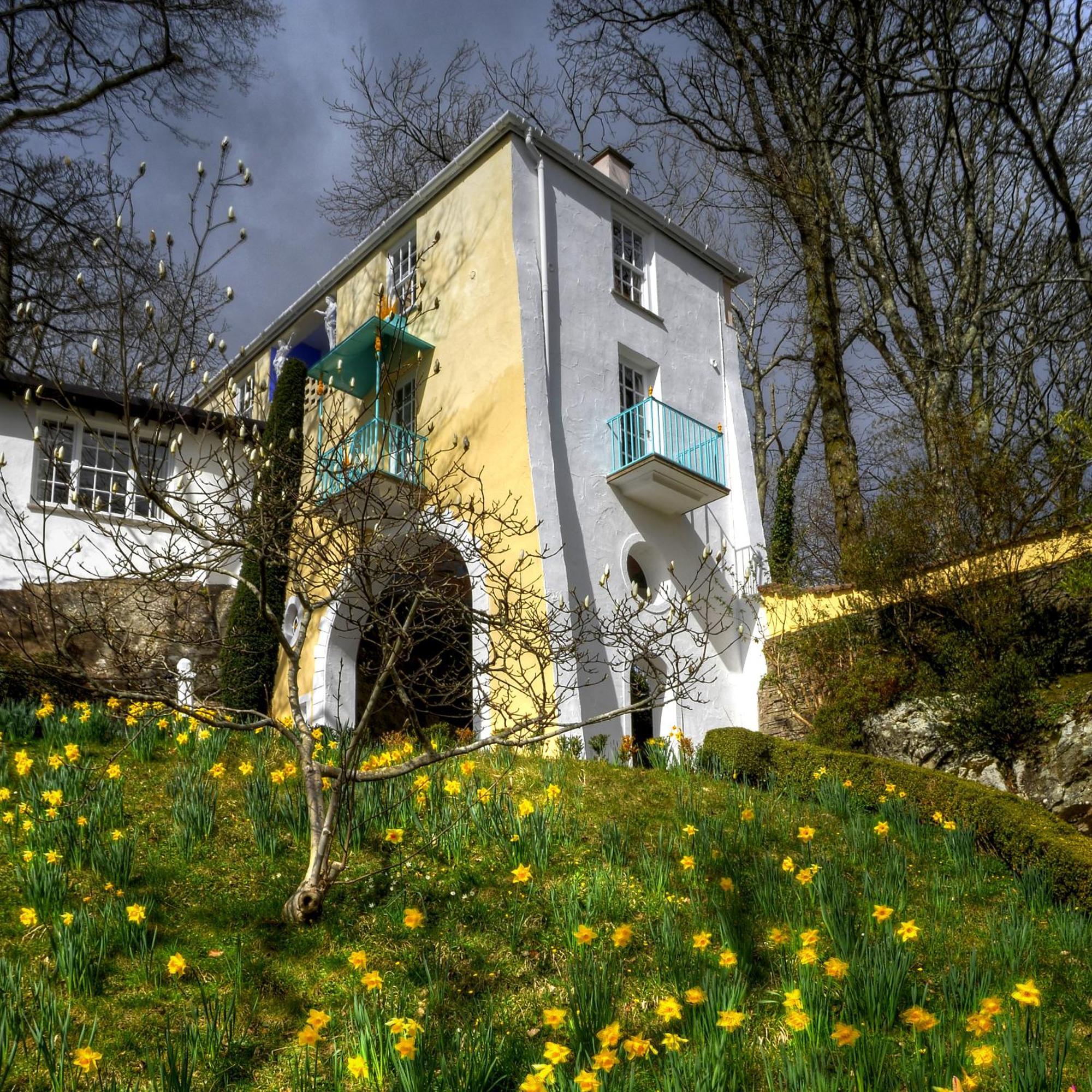 Portmeirion Village & Castell Deudraeth Porthmadog Extérieur photo